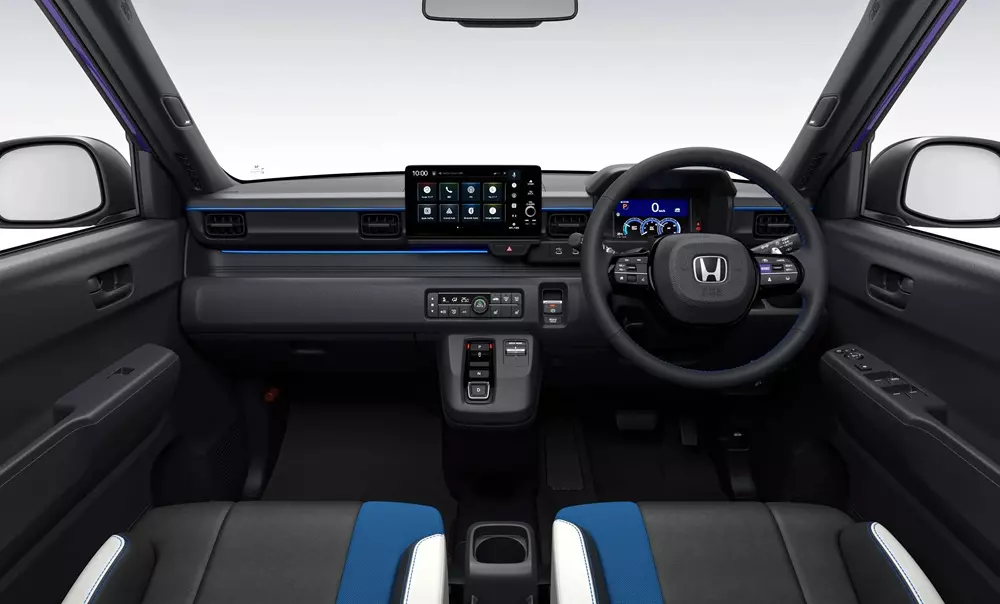 Khoang lái của Honda Super-One Khoang lái của Honda Super-One