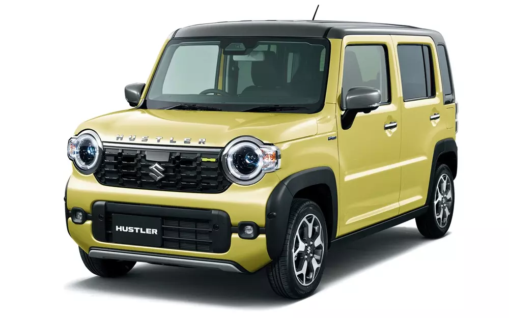 Vén màn Suzuki Hustler phiên bản nâng cấp với thiết kế như “Jimny thu nhỏ” - Ảnh 4.