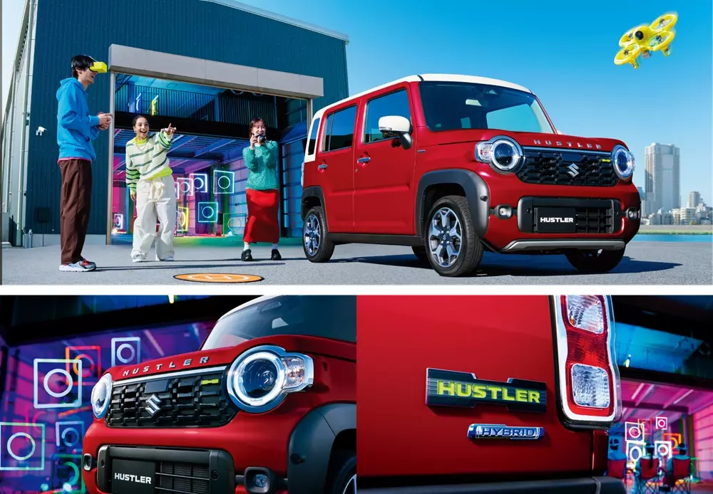 Vén màn Suzuki Hustler phiên bản nâng cấp với thiết kế như “Jimny thu nhỏ” - Ảnh 2.