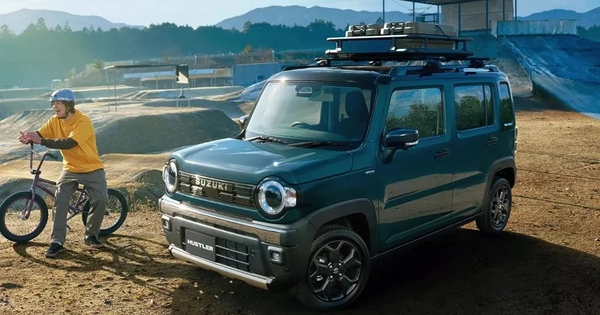 Vén màn Suzuki Hustler phiên bản nâng cấp với thiết kế như “Jimny thu nhỏ”