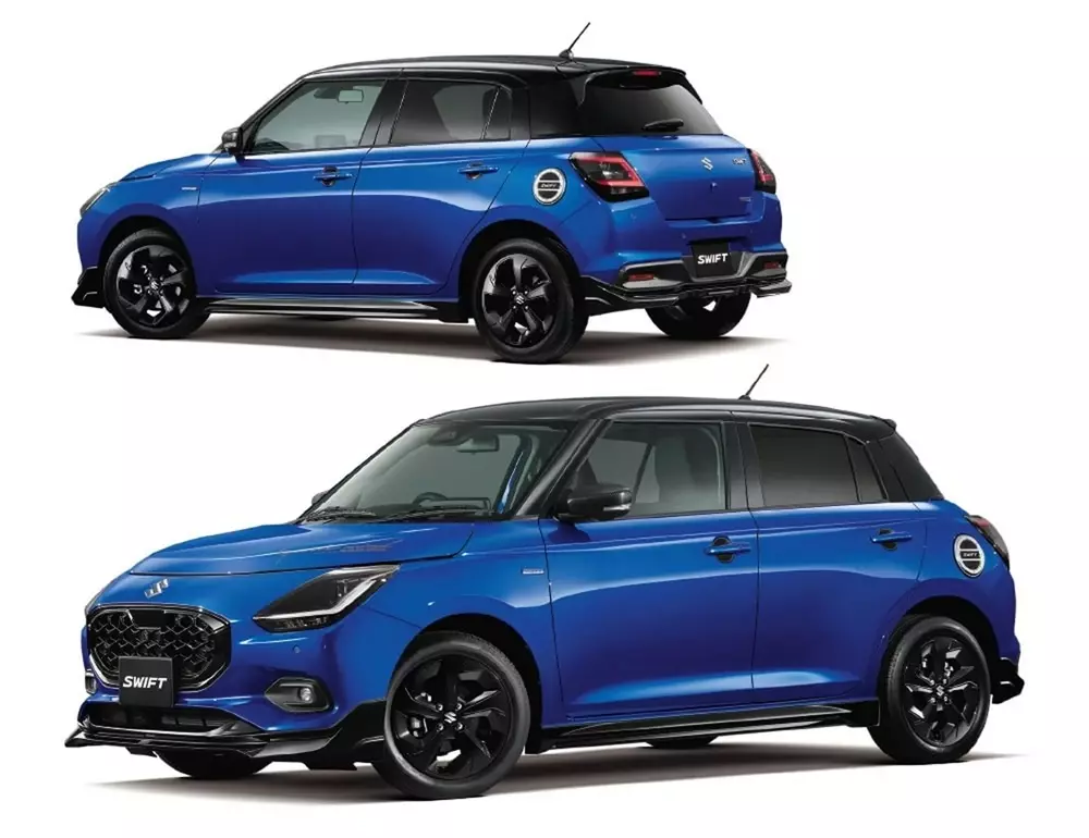 Suzuki Swift sau khi được lắp đủ các phụ kiện Suzuki Swift sau khi được lắp đủ các phụ kiện
