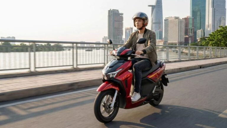 Phạm vi 145 km, cốp 22 lít: VinFast Kinet hợp những chuyến đi ngắn cuối tuần