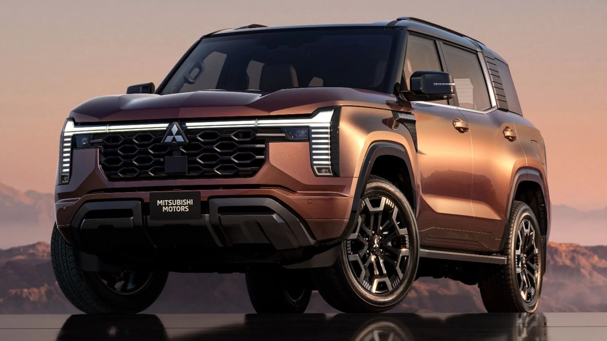All-New Mitsubishi Pajero “lột xác”: Quyết đấu Land Cruiser LC250 bằng giá & công nghệ…!