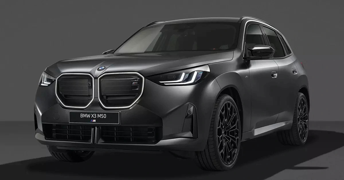 BMW X3 M50 xDrive 2027 trình làng, dùng động cơ 6 xi-lanh mạnh hơn, bổ sung gói thiết kế Black Package
