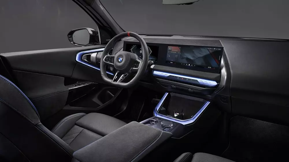 bmw-x3-m50-xdrive-2027-454e Nội thất màu tối của BMW X3 M50 xDrive 2027