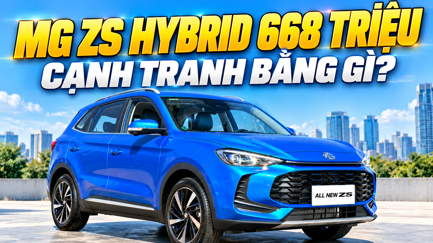 Soi nhanh MG ZS Hybrid giá 668 triệu: Cạnh tranh thế nào trong phân khúc quá chật chội?
