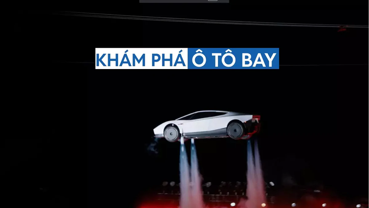 Khám phá công nghệ trên ô tô bay Tesla Roadster