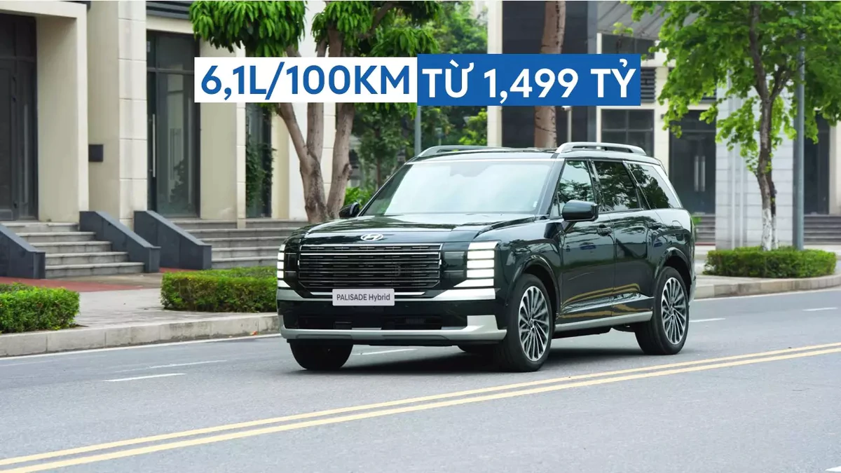 Hyundai Palisade Hybrid chốt giá tại Việt Nam, từ 1,499 tỷ đồng