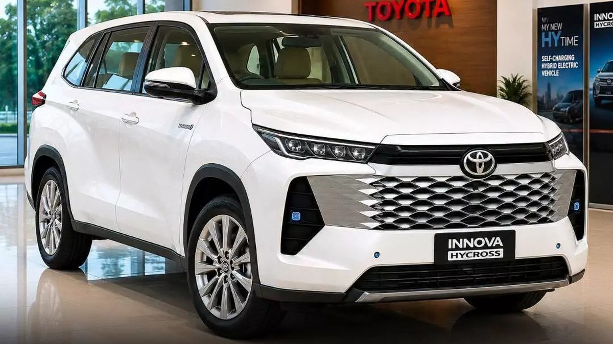 Toyota Innova Cross 2027 lộ diện với thiết kế đầu xe như Hilux, dự kiến ra mắt vào tháng sau